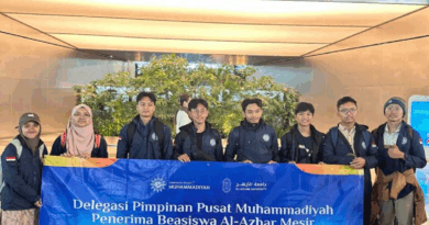 Angkatan Pertama Penerima Beasiswa Al-Azhar Resmi Diberangkatkan, Muhammadiyah Mantapkan Kaderisasi Ulama Berwawasan Global