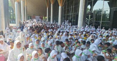 1.031 Siswa KB-TK ABA se-Kasihan Ikuti Manasik Haji di Sportorium UMY