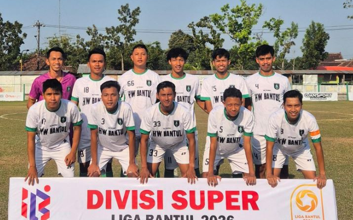 Dakwah Melalui Sepak Bola, PS HW Bantul Buka Liga Divisi Super dengan Kemenangan Telak
